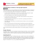 Federal Signal Corporation Split Vision VSLR3 Installation Instructions preview