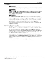 Preview for 17 page of Federal Signal Corporation UltraVoice RF100U Description, Specifications, Configuration, And Installation Manual