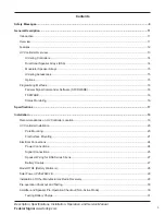 Preview for 3 page of Federal Signal Corporation ultravoice UV Description, Specifications, Installation, Operation, And Service Manual