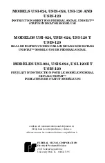 Federal Signal Corporation UNISTAT USI Series Instruction Sheet preview