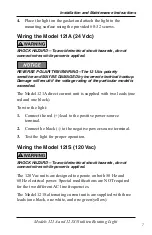 Preview for 7 page of Federal Signal Corporation VITALITE 121A Installation And Maintenance Instructions Manual