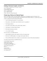 Preview for 11 page of Federal Signal Corporation VSLR1-IPX Series Installation And Maintenance Instructions Manual