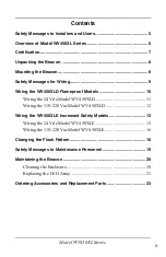 Preview for 3 page of Federal Signal Corporation WV450XL Series Installation And Maintenance Instructions Manual