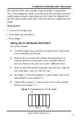 Preview for 11 page of Federal Signal Corporation WV450XL Series Installation And Maintenance Instructions Manual