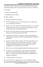 Preview for 17 page of Federal Signal Corporation WV450XL Series Installation And Maintenance Instructions Manual