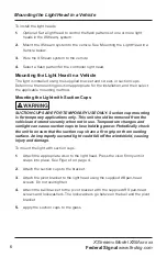 Предварительный просмотр 6 страницы Federal Signal Corporation XStream XSM Series Installation And Service Instructions Manual