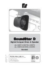 Предварительный просмотр 1 страницы Federal Signal VAMA SCS1000-D Manual