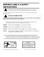 Preview for 4 page of Federal CD3628 Installation & Operation Instructions