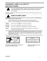 Preview for 4 page of Federal ECSS40 Installation & Operation Manual