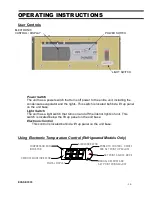 Preview for 14 page of Federal ECSS40 Installation & Operation Manual