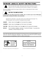 Предварительный просмотр 5 страницы Federal ESSRC Series Installation & Operation Instructions