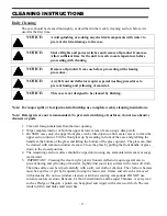 Предварительный просмотр 27 страницы Federal ESSRC Series Installation & Operation Instructions