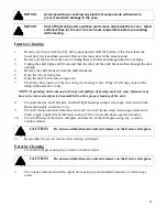 Предварительный просмотр 12 страницы Federal FCCR-4 Installation & Operation Instructions