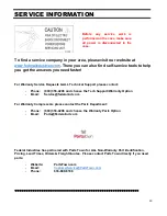 Предварительный просмотр 13 страницы Federal FCCR-4 Installation & Operation Instructions