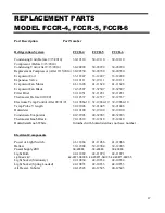 Предварительный просмотр 17 страницы Federal FCCR-4 Installation & Operation Instructions