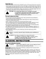 Предварительный просмотр 18 страницы Federal IMSS120 Installation & Operation Manual