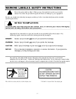 Preview for 5 page of Federal ITD3626 Installation & Operation Instructions