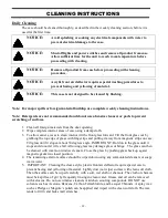 Preview for 39 page of Federal ITD3626 Installation & Operation Instructions