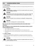 Preview for 23 page of Federal ITH Installation & Operation Instructions