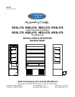 Federal NSSL378 Installation & Operation Instructions preview