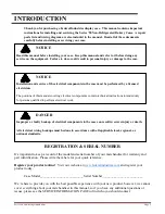 Preview for 3 page of Federal SN48 Installation & Operation Instructions