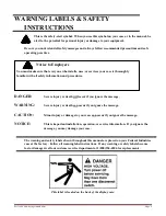 Preview for 4 page of Federal SN48 Installation & Operation Instructions