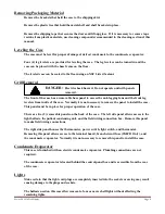 Предварительный просмотр 6 страницы Federal SN4CD Installation & Operation Instructions