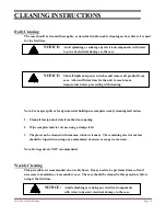 Предварительный просмотр 13 страницы Federal SN4CD Installation & Operation Instructions