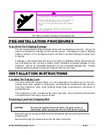 Preview for 5 page of Federal SQ3CD Installation & Operation Instructions