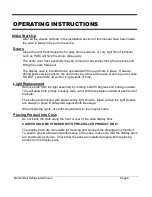 Preview for 8 page of Federal SQ3CD Installation & Operation Instructions