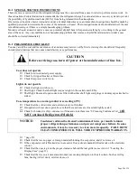 Preview for 30 page of Federal SSRPF Series Installation & Operation Instructions