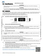 Предварительный просмотр 38 страницы Federal VRSS Series Installation & Operation Instructions