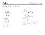 Preview for 2 page of FedEx LP 2844 Quick Installation Manual