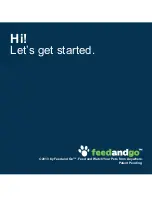 Feedandgo FEED AND GO User Manual предпросмотр