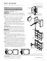 Preview for 14 page of Feel Good mr. steam AirButler Installation, Operation & Maintenance Manual