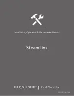 Preview for 26 page of Feel Good mr. steam AirButler Installation, Operation & Maintenance Manual