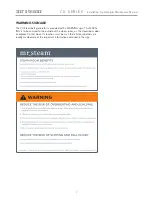 Preview for 4 page of Feel Good mr.steam CU Series Installation Operating & Maintenance Manual