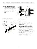 Предварительный просмотр 11 страницы Feel Good mr steam Fifth Avenue W500 Installation, Operation And Maintenance Manual