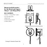 Preview for 5 page of Feel Good mr.steam iTEMPO Installation, Operation & Maintenance Manual