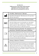 Preview for 9 page of FEELA 202101 Instructions For Use Manual