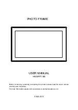 Preview for 1 page of Feelcare HN-DPF1160 User Manual