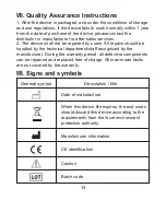 Предварительный просмотр 14 страницы Feellife Air Flow 1 Instructions For Use Manual