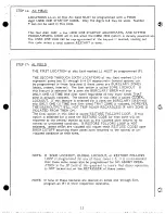 Preview for 14 page of Feelsafe OMNI 3000 Programming Instructions Manual