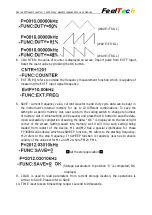 Предварительный просмотр 7 страницы FeelTech FY30 Series User Manual