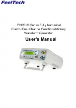 FeelTech FY3200S Series User Manual preview