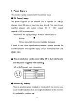 Предварительный просмотр 11 страницы Feelworld FW1018SPV1 User Manual