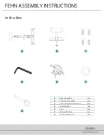 Предварительный просмотр 2 страницы FEHN 700S-R Assembly Instructions