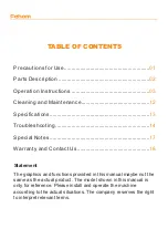 Preview for 5 page of Fehom PD08F User Manual