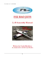 Fei Bao L-39 Assembly Manual предпросмотр