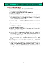 Preview for 7 page of Fei Yeung Union FY Series Operation Manual